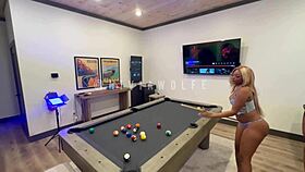 nivia wolfe pounds kash on pool table to squirting bliss