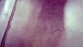 oversized woman fills out jeans with her massive curves perfectly