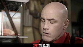 What if horny milfs seduce teen 18+ student for wild threesome?