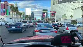 Public Road Head on Vegas Boulevard