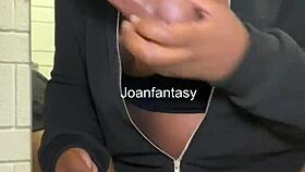 joanfantasy explores toys solo in the bathroom washroom