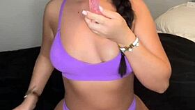 British exchange student masturbates to squirting orgasm on webcam