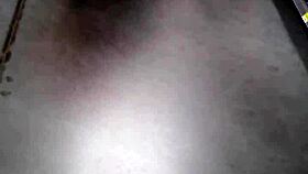 oversized woman fills out jeans with her massive curves perfectly