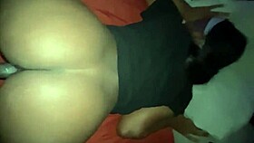 oh my pussy so wet for black friday black cock deepthroat ride