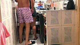 Holy Shit I Pound Hot Venezuelan Babe In Kitchen Frenzy!