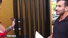 angel lima takes monster cock combo double penetration brazilian style