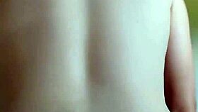 Amateur babe rides reverse cowgirl straight to creamy creampie finish