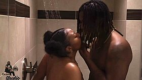 She Handles Big Cock Perfectly in Steamy Shower