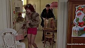 jamie lee curtis sneaks casual handjob tease in retro blue film scene