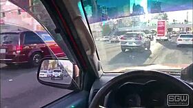 Public Road Head on Vegas Boulevard