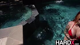 Cubbi Thompson's redhead goddess body takes big cock pounding in every position.