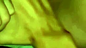 watch her shove that giant vibrator and anal dildo deep—makes her gag hard before finally cumming