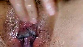 horny latina squirts juicy pussy in ecstasy