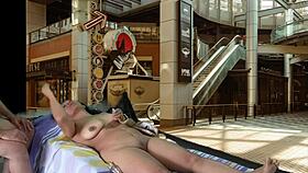 Sneaky Public Mall Sex Preview with Agarabas Olpr Big Tits and Cock Action