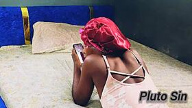 pluto sins possessed by demon rides big black cock in bedroom frenzy