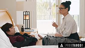 taboo teacher milf dana vespoli nurses student with rough interracial ride