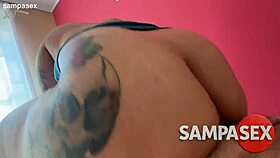 Hey Brazilian chubby slut, ready for that insane anal ride?