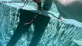 swimming naked in our private hawaii kai pool felt so freeing