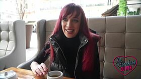 luna loves sharing her milf ass in hot french mmf lingerie threesome