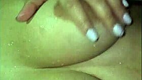 Mature woman invites visitor to bathroom for surprising encounter inside