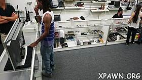 exhibitionist amateur couple delivers nasty rough blowjob and hardcore fuck