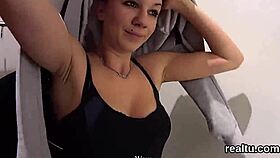 Adorable Czech Kitten Seduced Drilled Hard In POV!