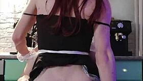 milf from dating site dresses as maid and gets dominated with anal gaping kisses