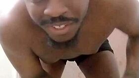 scorpio returns to spread ass in underwear making messy fun in new room