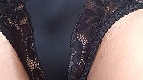 Watch police slip into black thong part two