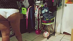 BBW GORDITA LIMPIA Y SE EXCITA