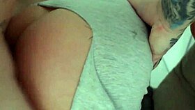 plump babe's tight ass gaped hard with monster cock anal creampie closeup