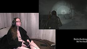 naked big tits bbw plays last of us 2 part 7!
