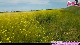 deine deutsche exfreundin hasst sperma im gesicht beim geilen outdoor pov fick mit dir