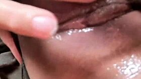 explosive squirting orgasm from mexican fan dildo play! 💦🔥