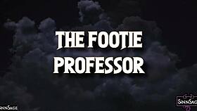 Foot lover sinn sage massages and dominates cherie deville's curves intensely