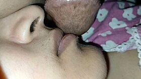 SHE SUCKS THAT RICH TIGHT PUSSY DEEP AND JUICY!