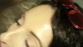 fiery babe endures deepthroat face fucking from monster cock rough style