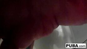 nikita von james showers rubbing big tits and wet pussy solo