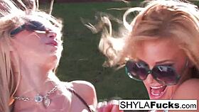 Nikki Benz and Shyla Stylez in Hot Girl-on-Girl Action!