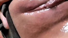 explosive squirting orgasm from mexican fan dildo play! 💦🔥