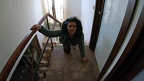 Slutty mature milf orgasms wildly after deep cock sucking fetish play