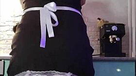 milf from dating site dresses as maid and gets dominated with anal gaping kisses