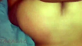 fun amateur latina in lingerie enjoys steamy massage session