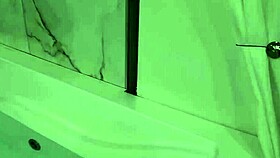 Huge Cock Shower Risky Cum Blast!