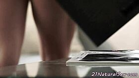 euro babe grinds lovers cock in classy ride