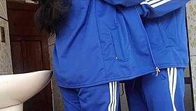 latina schoolgirl caught fucking classmate in bathroom doggystyle