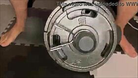 my intense daddy training session pushes limits hard