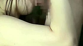 Hey, watch this 18-year-old amateur Japanese babe in sexy lingerie give intense POV blowjob with cum in mouth