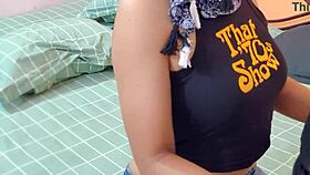 Hot Malaysian Babe's Big Ass Bent Over For Neighbor's Monster Cock Doggystyle Pounding