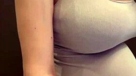 wanna watch this milf with milky tits suck cock and reveal her swollen pussy?